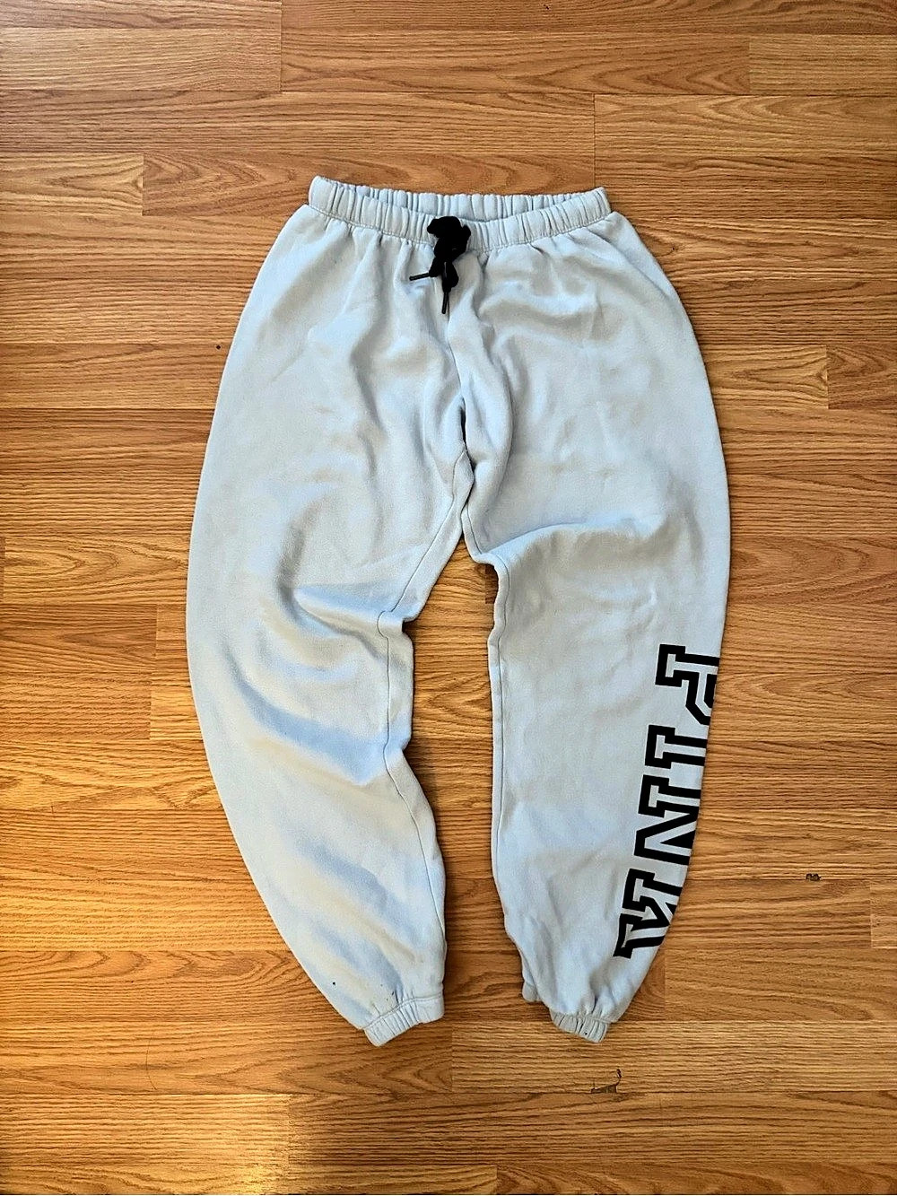 Victoria's Secret PINK Jogger Pants in Grey Blue Size XS